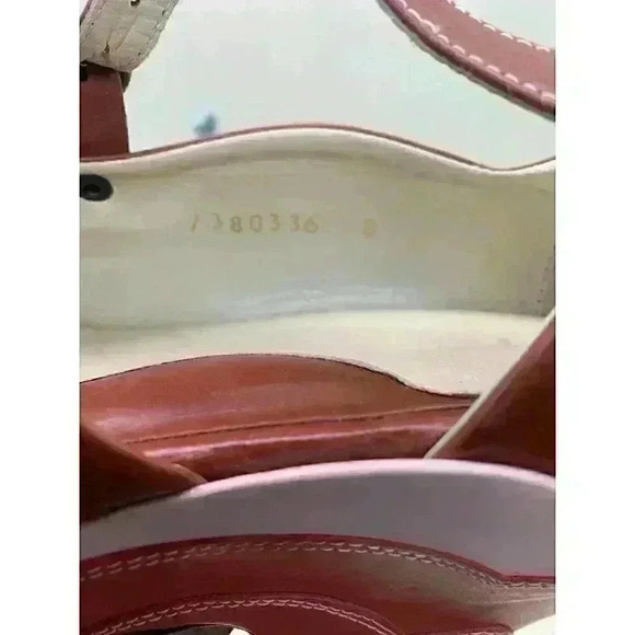 John Fluevog Pin Up Sally Jane Wedge Plateforme Shoe Size US 8 - Picture 10 of 12